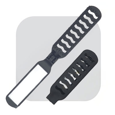 HAIR BRUSH WITH MIRROR